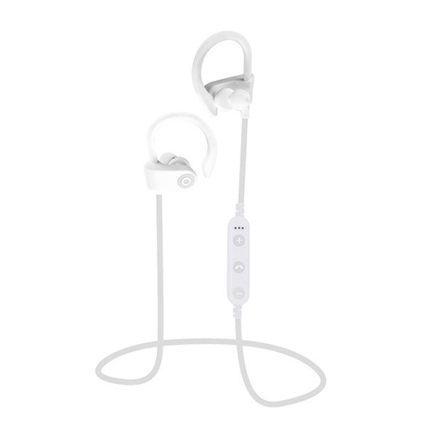 Wholesale Power Sports Hook Over Ear Bluetooth Stereo Headset BT007 (White)